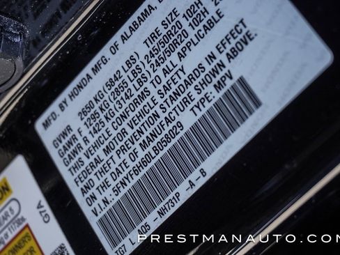 Used 2020 Honda Pilot Touring image 35