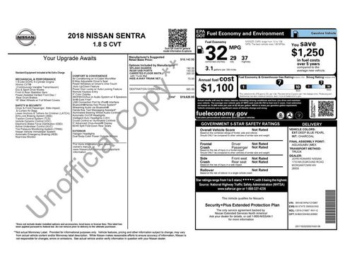 Used 2018 Nissan Sentra S FWD image 6