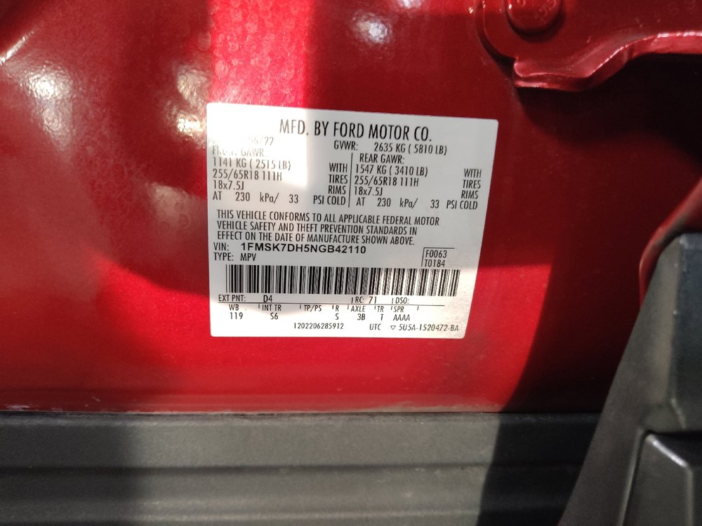Used 2022 Ford Explorer XLT w/ Equipment Group 202A RWD image 33