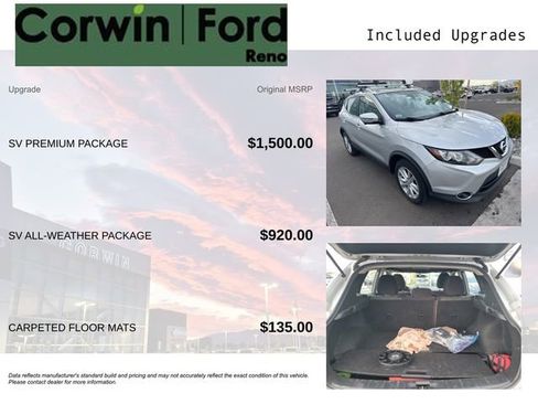 Used 2017 Nissan Rogue Sport SV w/ SV Premium Package image 3