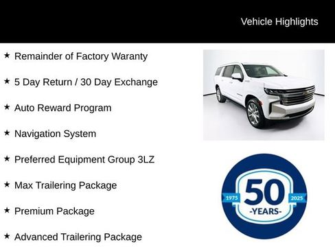 Used 2024 Chevrolet Suburban High Country w/ Premium Package image 7