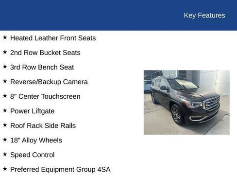 Used 2017 GMC Acadia SLT FWD image 35