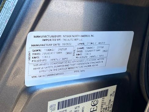 Used 2022 Nissan Rogue S image 24