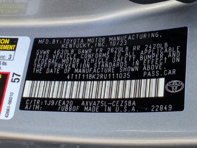 Used 2024 Toyota Camry SE w/ Cold Weather Package AWD/4WD image 34