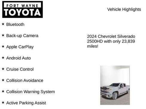 Used 2024 Chevrolet Silverado 2500 LT w/ All Star Edition image 8