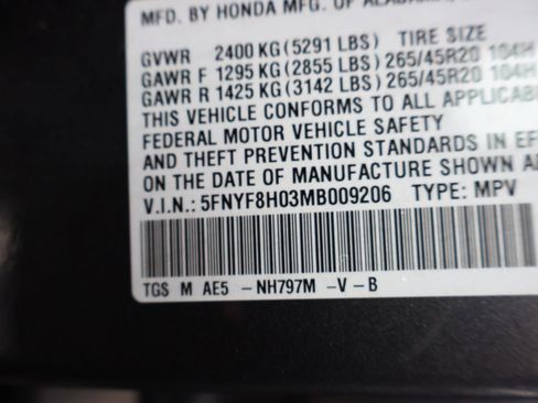 Used 2021 Honda Passport Elite image 13