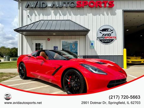 Used 2015 Chevrolet Corvette Stingray Coupe w/ 2LT Preferred Equipment Group RWD image 1