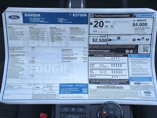 New 2026 Ford Ranger XLT AWD/4WD image 18