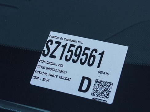 New 2025 Cadillac XT6 Sport image 29