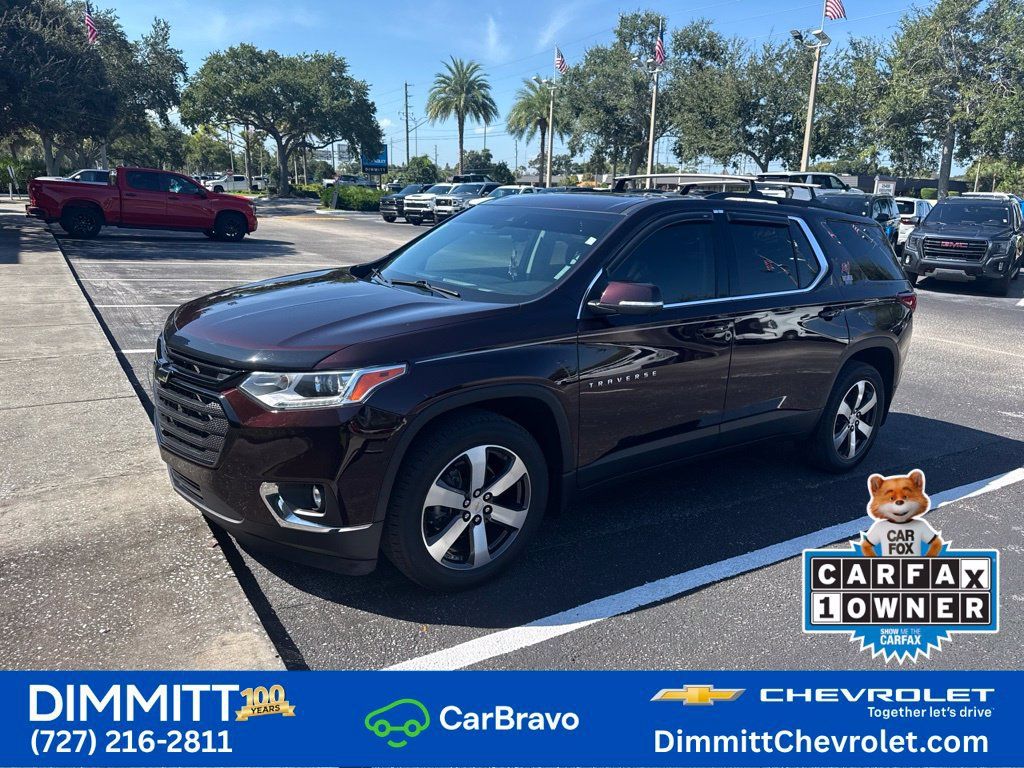 Certified 2021 Chevrolet Traverse LT w/ LT Premium Package FWD image 1