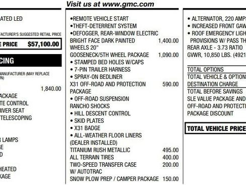 Certified 2025 GMC Sierra 2500 SLE w/ SLE Value Package; AWD/4WD image 2
