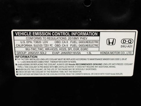 Used 2018 Honda Clarity Plug-In Hybrid image 34