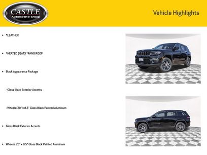 New 2025 Jeep Grand Cherokee Limited w/ Black Appearance Package