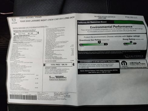 Used 2023 RAM 3500 Laramie image 51
