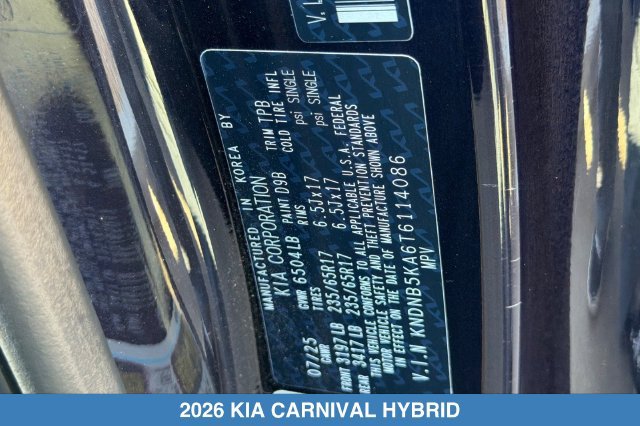 Used 2026 Kia Carnival LXS FWD image 32