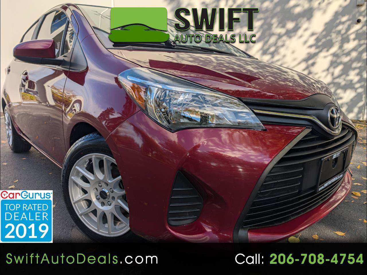 Used 2017 Toyota Yaris L w/ Carpet Mat Package FWD image 1