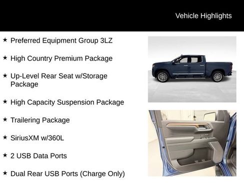 Certified 2024 Chevrolet Silverado 1500 High Country w/ High Country Premium Package image 27