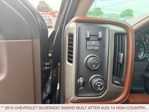 Used 2015 Chevrolet Silverado 3500 High Country w/ Duramax Plus Package AWD/4WD image 23