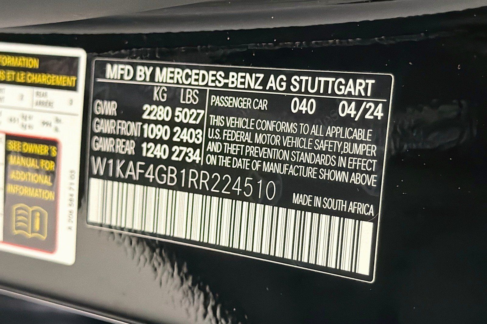 Certified 2024 Mercedes-Benz C 300 Sedan image 24