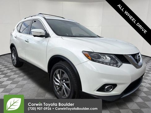 Used 2015 Nissan Rogue SL w/ SL Premium Package AWD/4WD image 1