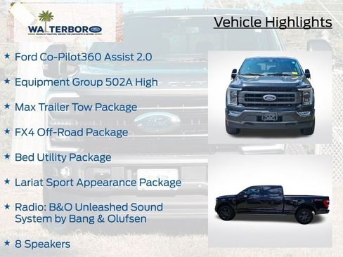 Used 2023 Ford F150 Lariat w/ Equipment Group 502A High AWD/4WD image 20