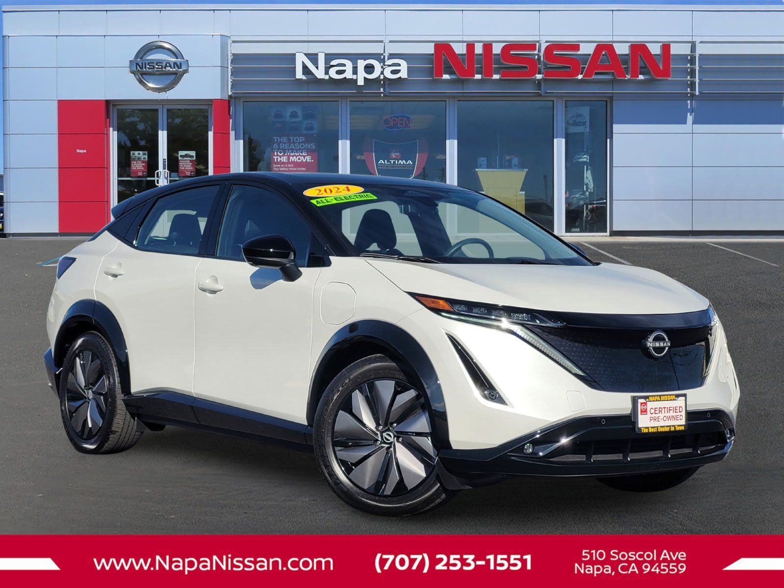Certified 2024 Nissan Ariya AWD image 1