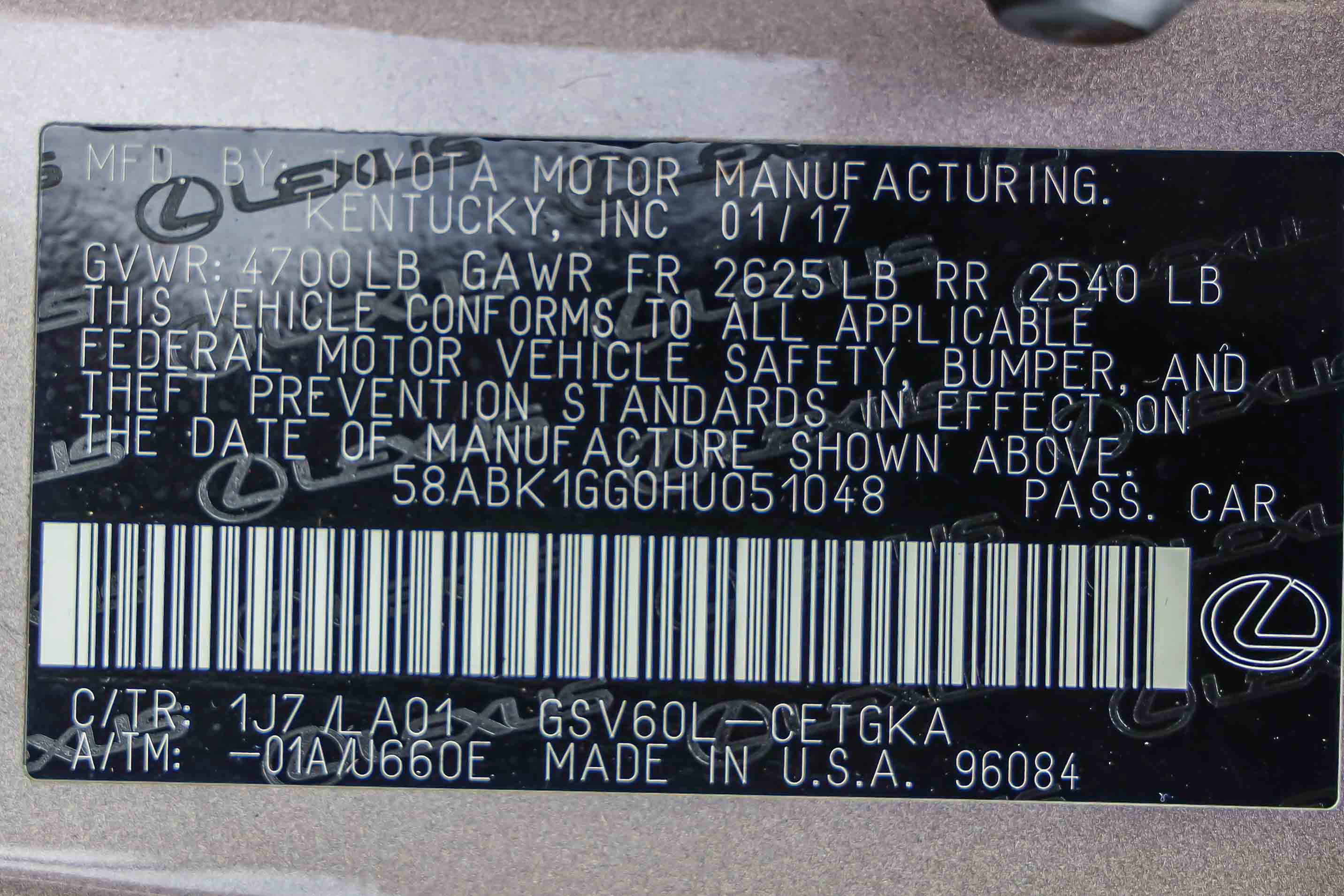 Used 2017 Lexus ES 350 w/ Navigation System Package FWD image 28