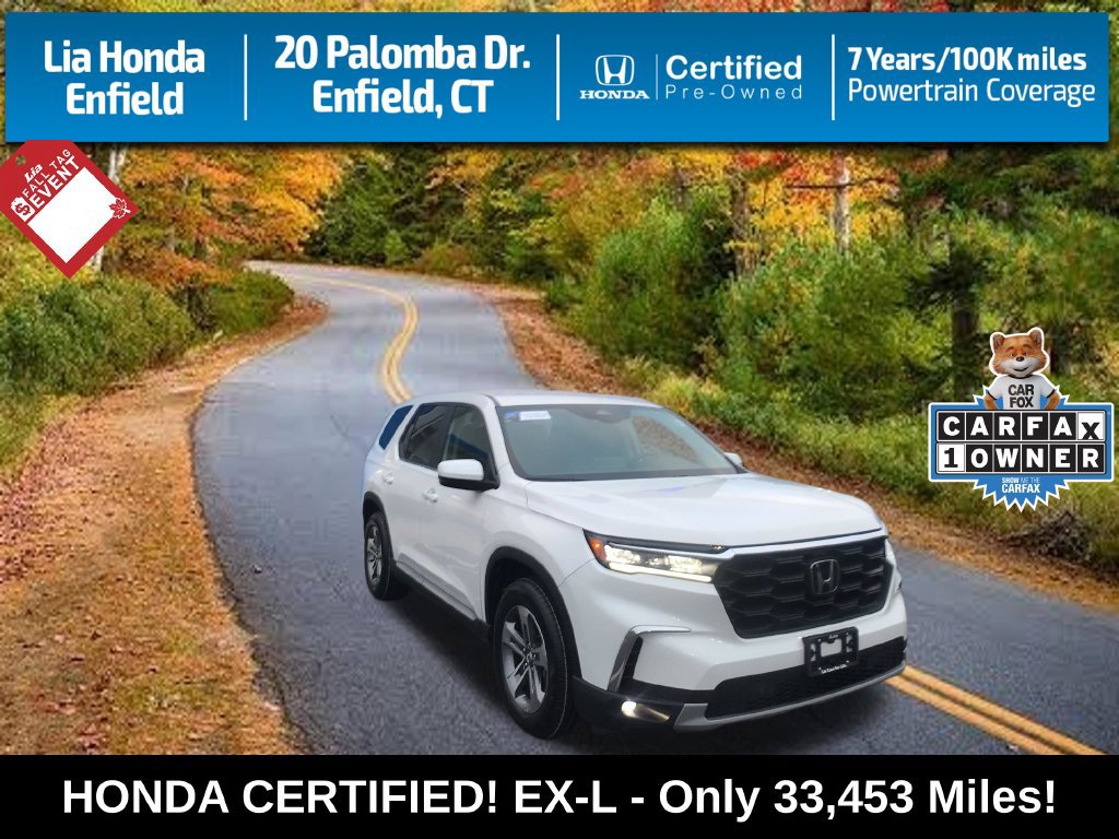 Certified 2025 Honda Pilot EX-L image 1