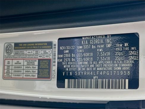 Certified 2023 Kia Sorento EX w/ Panoramic Sunroof Package image 12