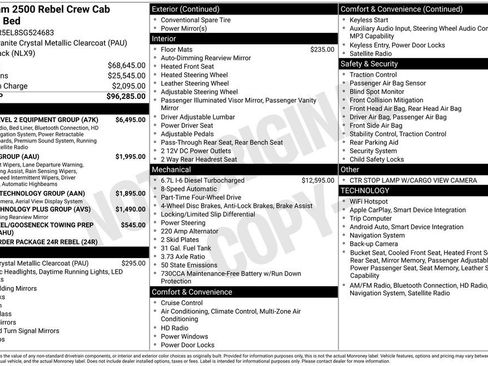Used 2025 RAM 2500 Rebel w/ Rebel Level 2 Equipment Group image 7