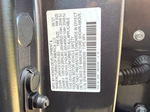 Used 2021 Honda Passport Touring image 32