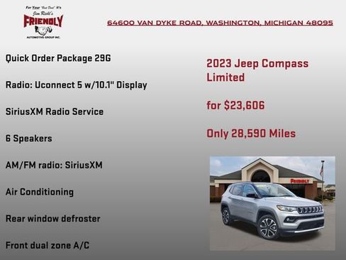Used 2023 Jeep Compass Limited image 5