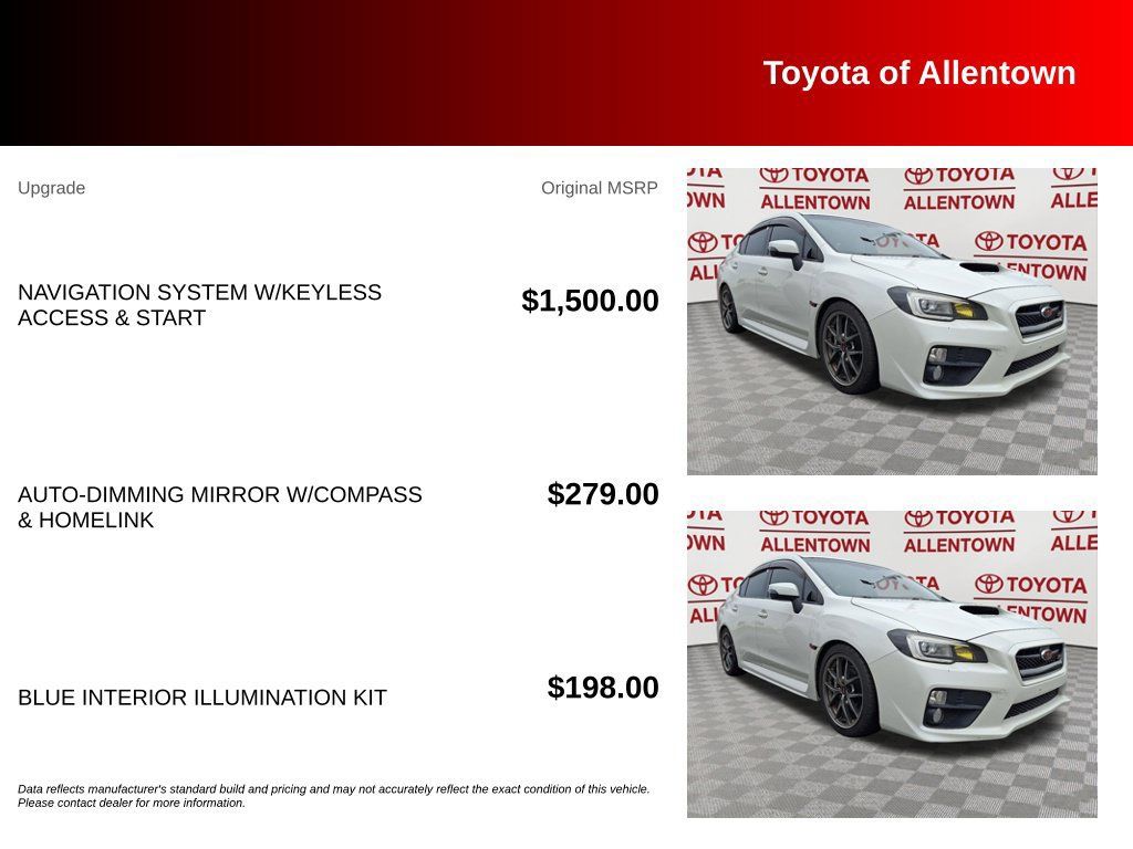 Used 2015 Subaru WRX STI Limited AWD/4WD image 5