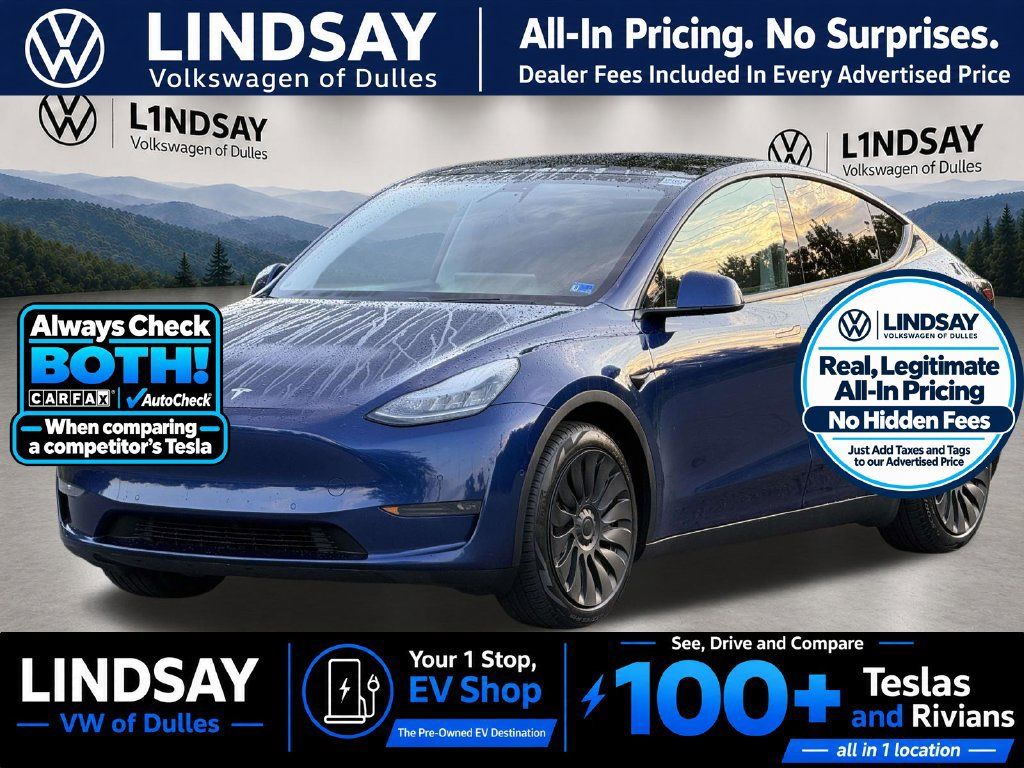 Used 2020 Tesla Model Y Long Range AWD/4WD image 4