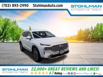 Used 2022 Hyundai Santa Fe Blue