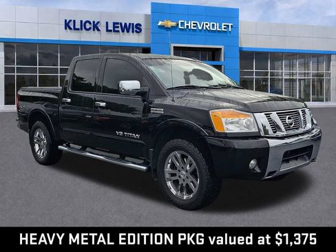 Used 2012 Nissan Titan SL w/ Heavy Metal Edition Pkg AWD/4WD image 1