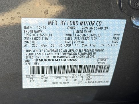 New 2026 Ford Explorer Active w/ Active Comfort Package AWD/4WD image 24