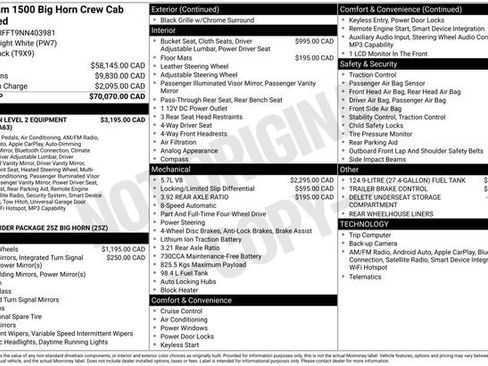 Used 2022 RAM 1500 Big Horn AWD/4WD image 24
