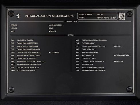 Used 2024 Ferrari Roma Spider RWD image 28
