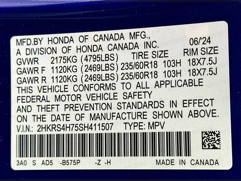 Used 2025 Honda CR-V EX-L image 12