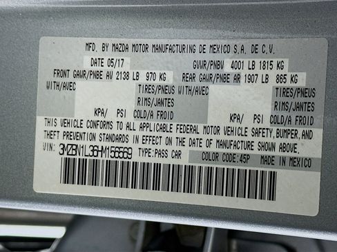 Used 2017 MAZDA MAZDA3 Touring image 12