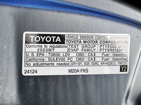 Used 2023 Toyota Corolla XSE w/ Carpet Mat Package (TMS) image 35