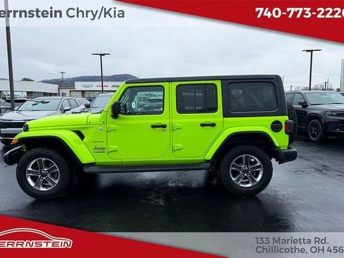 Used 2021 Jeep Wrangler Unlimited Sahara AWD/4WD image 4