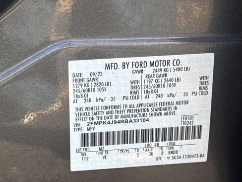 Used 2024 Ford Edge SEL w/ Convenience Package image 27