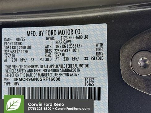 New 2025 Ford Bronco Sport Heritage w/ Convenience Package AWD/4WD image 33