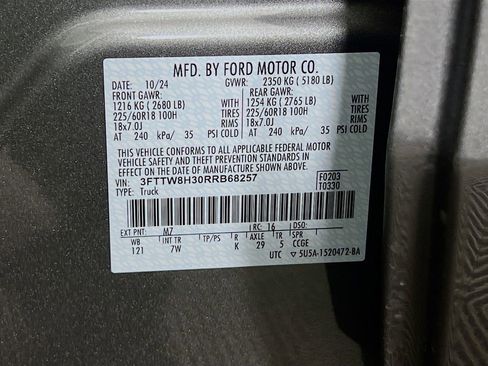 Certified 2024 Ford Maverick XLT w/ XLT Luxury Package image 34