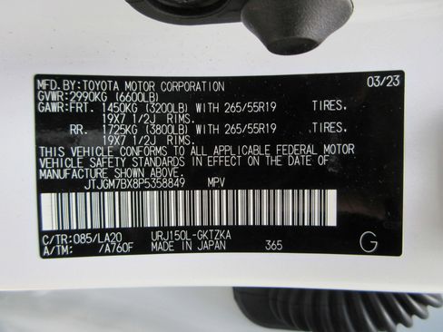 Used 2023 Lexus GX 460 Luxury w/ Sport Design Package AWD/4WD image 63