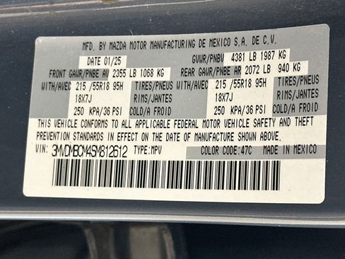 Used 2025 MAZDA CX-30 AWD 2.5 S w/ Preferred Package image 12