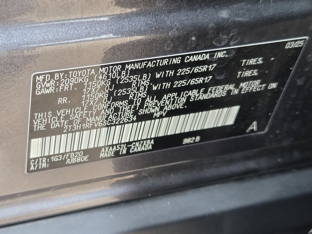 Used 2025 Toyota RAV4 LE FWD image 26