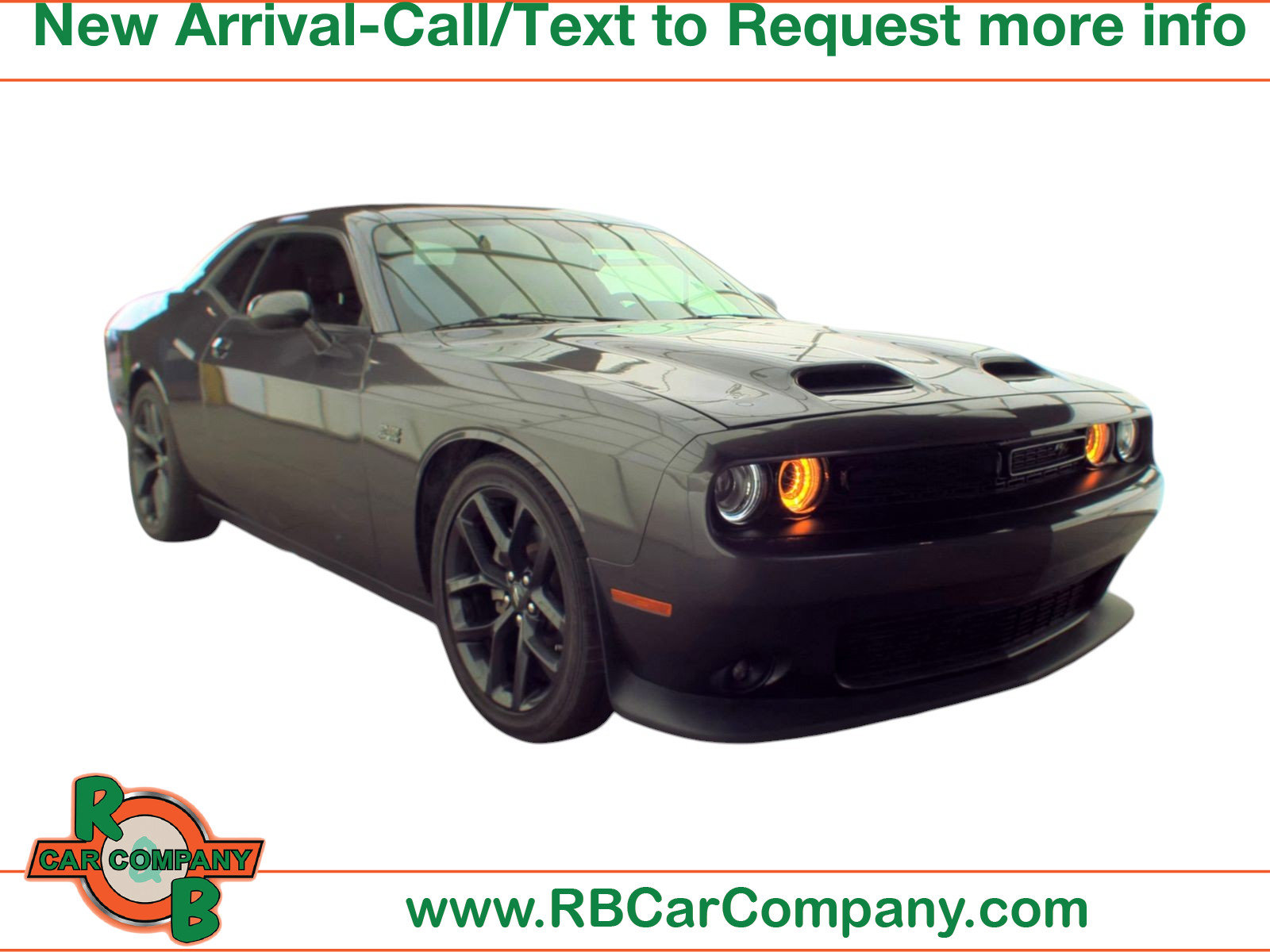 Used 2022 Dodge Challenger R/T w/ Blacktop Package RWD image 2